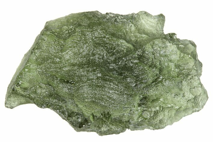 Green Moldavite Tektite ( g) - Czech Republic #368983